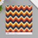 Scrapbooking "Zigzag" density 180 grams set 10 pcs 15.5x17 cm