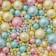 Confectionery sprinkling "Delicate shine": azure, pink, vanilla, 50 g