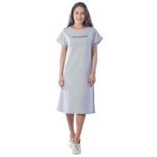 Minimalist-free dress, size 46, light gray color