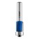 Clester's milling cutter 28728-12.7-13, with a lower bearing, shank d = 8 mm, 12.7 x 13 mm