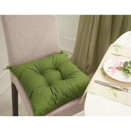 Pillow on the chair Leaf Green, size 40x40 cm