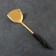 Base stainless steel blade, length 34.5 cm, black handle color, gold metal color