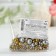 Sprinking confectionery "shine" is soft and with chocolate: gold and silver, 25 g.