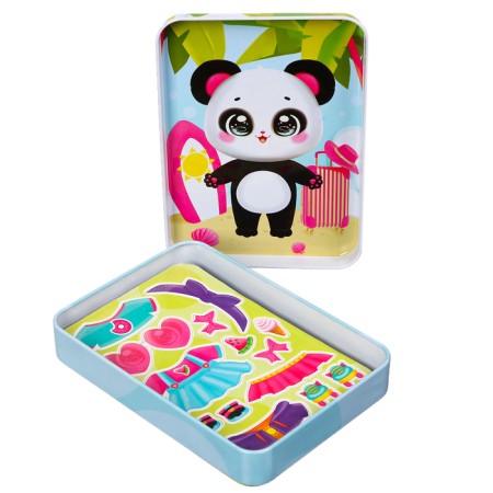 Magnetic set "Hot holidays", in a tin box-1