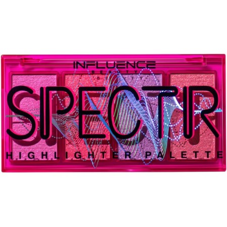 Palette Highlighters Influence Beauty Spectr, tone 01, 8g-1