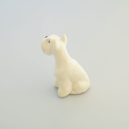 Porcelain figurine "Rizenshnutuzer White", 8x5 cm-1