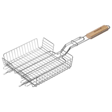 Ground grill Universal Maclay, 20x20 cm, stainless steel, for barbecue-7