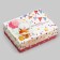 Gift box team "Fox with gifts" 16.5 x 12.5 x 5.2 cm