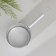 Bucket, 1 l, metal handle, metal cover, gray color