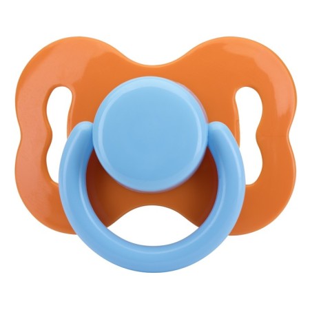 Nipple - Latex classic "bow" dummy, from 0 months, mixtures, set 2 pcs.-2