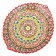 Frog oval rishtan ceramics 42cm red mix