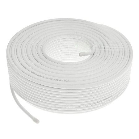 ProConnect RG-6U cable, 75 Ohms, 100 m, white, 01-2205-1