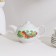 Tea Service "Flowering Strawberries", 14 objects: kettle, sugar tower, 6 tea pairs, porcelain