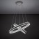 Suspended Citilux “duet” CL719640, 60x60x17 cm, 1x108W, LED, white color