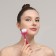 Massage for the face and neckline, with spikes, 14 × 4.5 × 2.5 cm, color mix