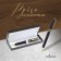 Gift handle, ball "crown" in the leatherette case, rotary
