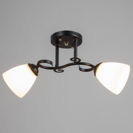 Chandelier Assami 2HE27 40W Black 30x17x16 cm Bayerlux-1