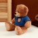 Soft toy "Bear" in a sweater, 25 cm, color mix