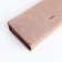 Women's wallet on the button, pink color