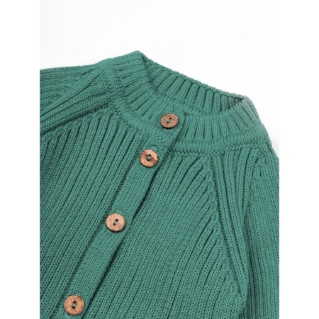 Knitted Knot Killed with a cap Amarobaby Pure Love Tot, height 56 ​​cm, green color-22