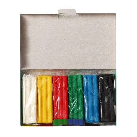 Soft plasticine (wax) 6 colors, 78 g, Erichkrause "Baby", with a stack, on a vegetable basis, with aloe vera, euro suspension-2