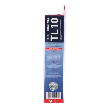 Topperr TL10 synthetic vacuumboards for Tefal, Rowenta vacuum cleaners, 4 pcs. + 1 filter-2