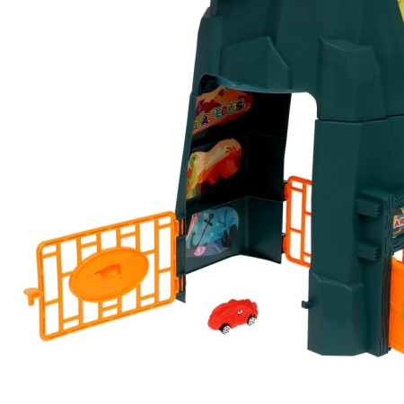 Auto traffic "dinosaur", sound effects, smoke effect-13