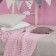 Plaid 105x75 "Basic", height 56 ​​cm, pink color