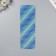 Sticker Plastic Rhinestone "Gradient blue-blue" 30x10.5 cm