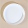 A set of dining plates luminarc diwali precious, d = 25 cm, glass ceramics, 6 pcs, white color