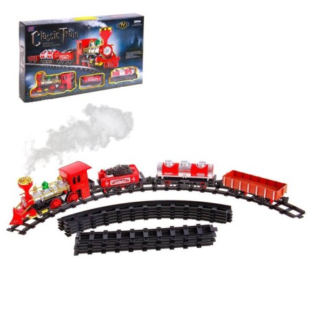 Classic railway, sound, length of the path 2.8 m