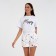 Women's shorts KAFTAN "Pink Stars", p. 48-50, white