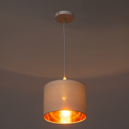 Oasis chandelier 1x60W E27 white, gold 20x15x30 (100) cm-2