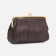 Cosmetic bag, 3 departments, outer pocket, burgundy color