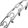Collar - half -reaches strict with protective caps, 3.5 mm x 55 cm