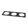 Decorative frame Maytoni Kappell DLA040-04B, 300x100x3 mm, black
