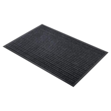 Moisted rug -drinking ribbed "Barrier", 60 × 90 cm, color gray color-4