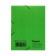 Archive folder on gum Calligrata, microhofrocard, 75 mm, up to 700 l, green