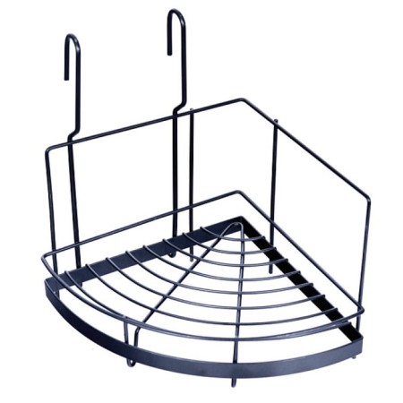 Bathroom shelf angular multidide "Loft", 22.5x22.5x29.5 cm