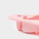 Baking form of the share "New Year's mood", silicone, 23 × 19 × 2.5 cm, 6 cells, pink color
