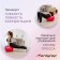Fitball ONLYTOP, D = 45 cm, 500 g, massage, MIX colors