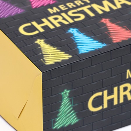 Packaging without a window "Merry Christmas", 25 x 17 x 10 cm, 1 pc.-3