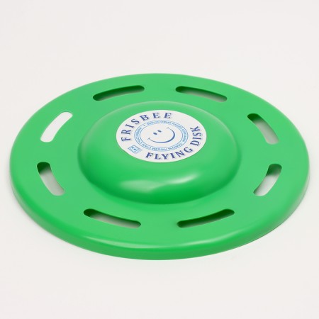 Flying saucer "curly" green, 20 cm-3
