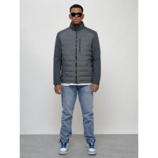Male spring jacket, size 50, dark gray color