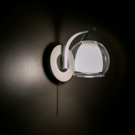Sconces Citilux "Christie" CL152310, 12x20 cm, 1x75W, e27, white color-8