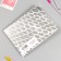 Photo album 25 sheets (corners+rings) "Snake leather" silver 19x27x3 cm