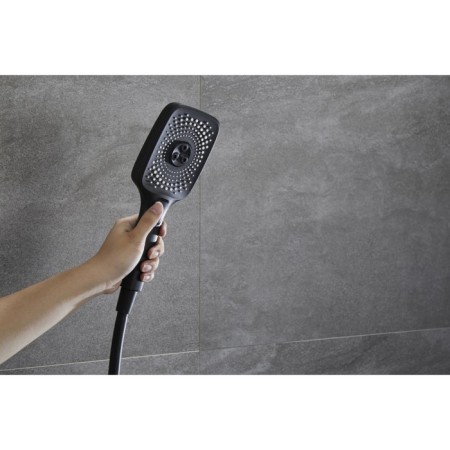 Savol SK-H3145H shower system, tropical shower, shower set, shelf, brass, black-3