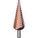 Drill step "bison" 29672-4-30-14_z01, 4-30 mm, 14 steps, trihedral shank
