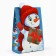 Folding box "Snowman", 15 x 7 x 22 cm, new year
