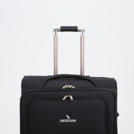 Big suitcase 28 ", a lightning department, code castle, 3 wheels, 2 outer pockets, black color-5